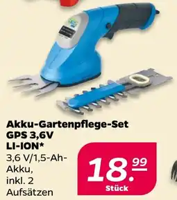 Netto Akku-Gartenpflege-Set GPS 3,6V LI-ION Angebot