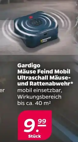 Netto Gardigo Mäuse Feind Mobil Ultraschall Mäuse und Rattenabwehr Angebot