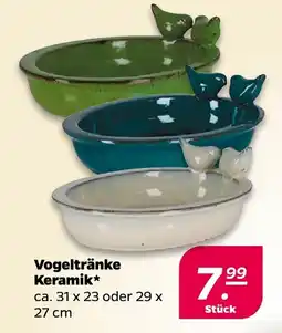 Netto Vogeltränke Keramik Angebot