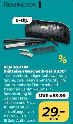 Netto Remington glätteisen geschenk-set s 350 Angebot