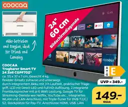 Netto Coocaa tragbarer smart tv 24 Angebot