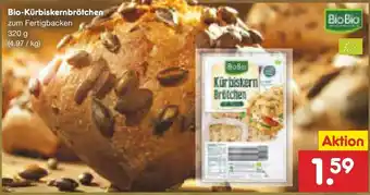 Netto Marken-Discount Bio Kürbiskernbrötchen 320g Angebot