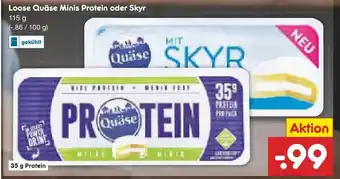 Netto Marken-Discount Loose Quäse Minis Protein oder Skyr 115g Angebot