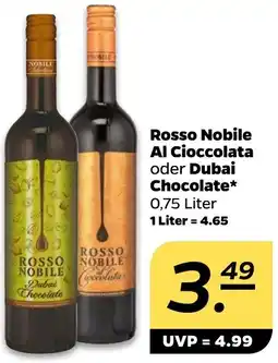 Netto Rosso Nobile Al Cioccolata oder Dubai Chocolate Angebot