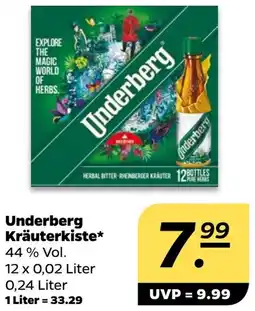 Netto Underberg Kräuterkiste Angebot