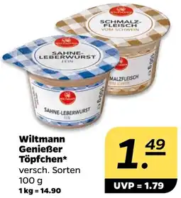 Netto Wiltmann Genießer Töpfchen Angebot