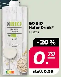Netto GO BIO Hafer Drink Angebot