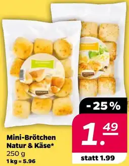 Netto Mini-Brötchen Natur & Käse Angebot