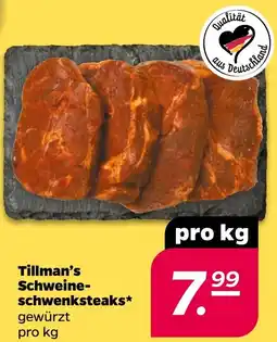 Netto Tillman's Schweineschwenksteaks Angebot
