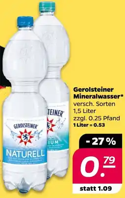 Netto Gerolsteiner Mineralwasser Angebot