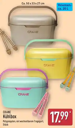 Aldi Nord CRANE Kühlbox Angebot