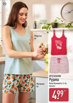 Aldi Nord UP2FASHION Pyjama Angebot