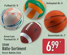 Aldi Nord CRANE Bälle-Sortiment Angebot