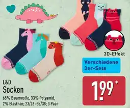 Aldi Nord L&D Socken Angebot