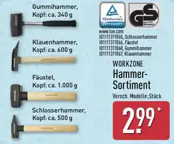 Aldi Nord WORKZONE Hammer Sortiment Angebot