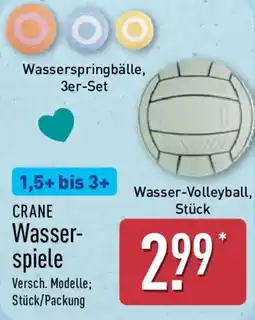 Aldi Nord CRANE Wasserspiele Angebot