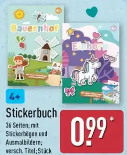 Aldi Nord Stickerbuch Angebot