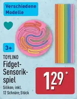 Aldi Nord TOYLINO Fidget Sensorikspiel Angebot
