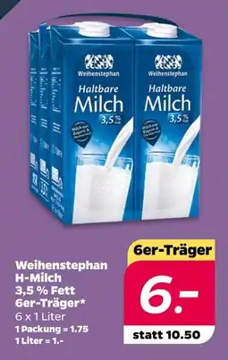 Netto Weihenstephan h-milch Angebot