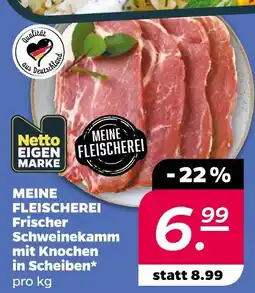 Netto Meine fleischerei schweinekamm Angebot