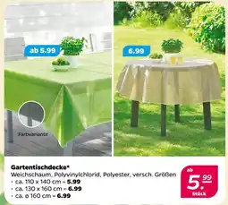 Netto Gartentischdecke ca. 110 x 140 cm Angebot