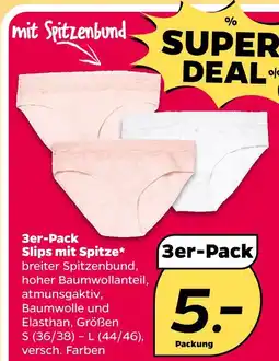 Netto Slips mit spitze Angebot