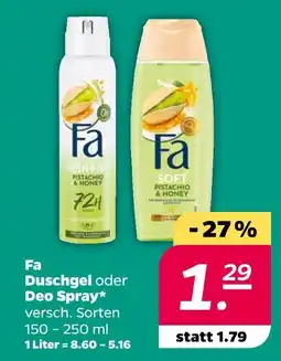 Netto Fa duschgel Angebot