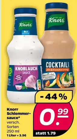 Netto Knorr schlemmer-sauce Angebot