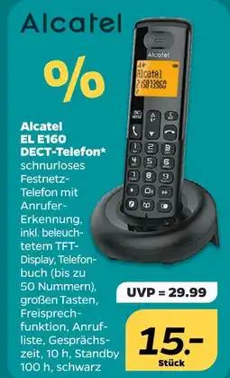 Netto Alcatel el e160 dect-telefon Angebot