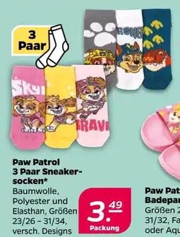 Netto Paw patrol sneaker-socken Angebot