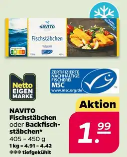 Netto Navito fischstäbchen Angebot