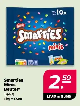 Netto Nestlé smarties minis beutel Angebot