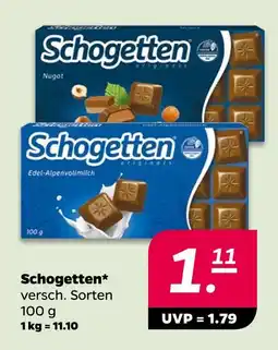 Netto Schogetten schokolade Angebot