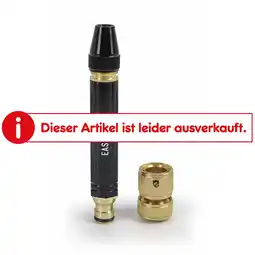 Netto Marken-Discount EASYmaxx Hochdruck-Wasserstrahldüse schwarz/gold mit Adapter Metall Angebot