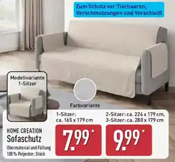 Aldi Nord HOME CREATION Sofaschutz Angebot