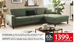 Zurbrüggen PURE HOME Longchairkombi Angebot