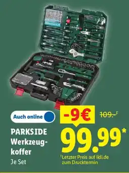 Lidl PARKSIDE Werkzeugkoffer Angebot