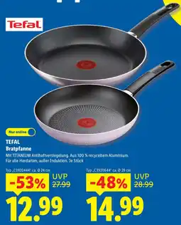 Lidl Tefal Bratpfanne Typ „C3920444" ca. Ø 24 cm Angebot