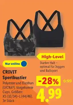 Lidl CRIVIT Sportbustier Angebot