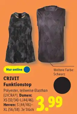 Lidl CRIVIT Funktionstop Angebot