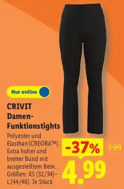 Lidl CRIVIT Damen- Funktionstights Angebot