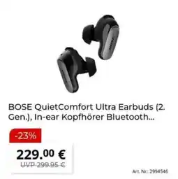 MediaMarkt BOSE QuietComfort Ultra Earbuds (2. Gen.) Angebot