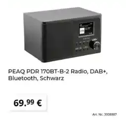 MediaMarkt PEAQ PDR 170BT-B-2 Radio Angebot
