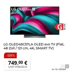 MediaMarkt LG OLED48C57LA OLED evo TV Angebot