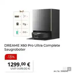 MediaMarkt DREAME X60 Pro Ultra Complete Saugroboter Angebot