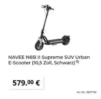 NAVEE N65i II Supreme SUV Urban E-Scooter