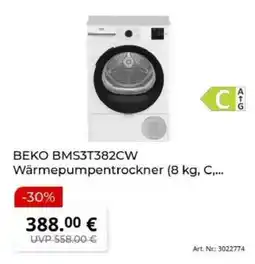 MediaMarkt BEKO BMS3T382CW Angebot