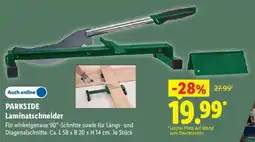Lidl PARKSIDE Laminatschneider Angebot