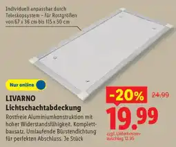 Lidl LIVARNO Lichtschachtabdeckung Angebot