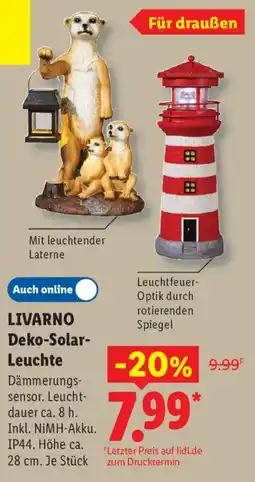 Lidl LIVARNO Deko-Solar- Leuchte Angebot